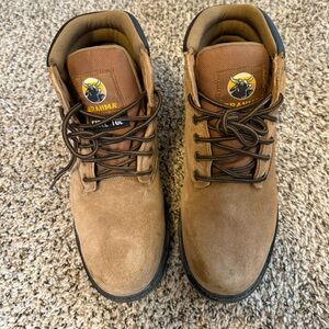 Brahma Brown Steel Toe waterproof boots